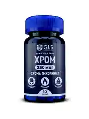 БАД к пище GLS "Хрома пиколинат 250", 240 мг