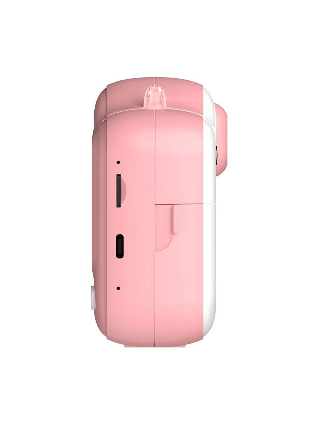 Розовый детский фотоаппарат мгновенной печати Kid Joy, 200DPI, Bluetooth 5.1, APP (Q6)