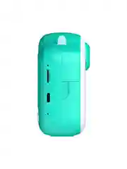 Бирюзовый детский фотоаппарат мгновенной печати Kid Joy, 200DPI, Bluetooth 5.1, APP (Q6)