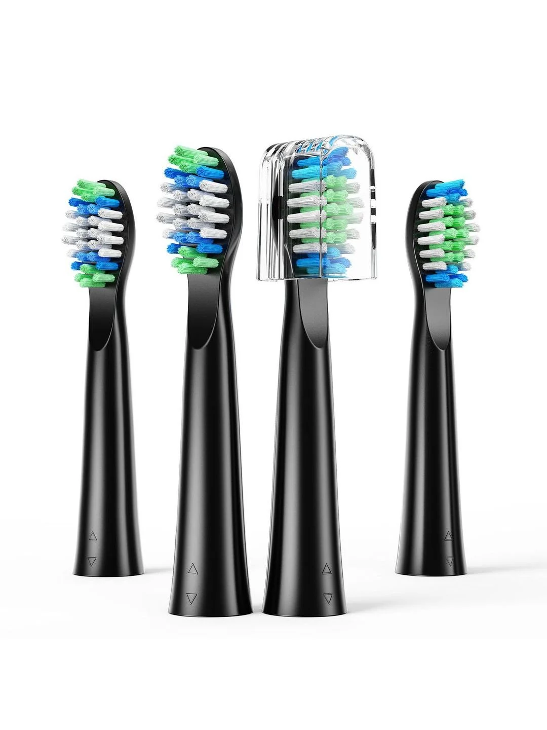 Белый насадки для электрических зубных щеток Bitvae D2 / E11 (4 шт) (D2 Heads), GLOBAL