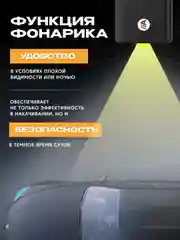 Электронасос для шин, мячей , 150 PSI, дисплей , 4000 мАч и Power bank (AVA-AIR-002 Black)