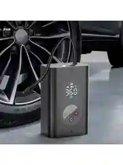 Электронасос для шин,мячей,150PSI,дисплей,4000мАч, c функцией фонарика (AVA-AIR-001 Black)