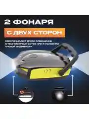 Компрессор для SUP-досок и ПВХ-лодок, 50 PSI, 350 л/мин, (AVA-P018) RUSSIAN Black+Yellow