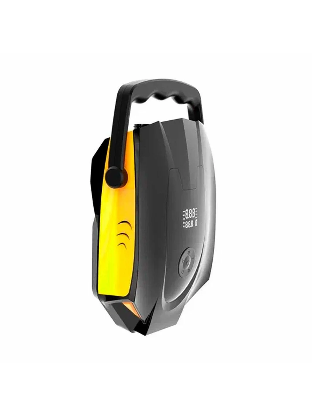 Компрессор для SUP-досок и ПВХ-лодок, 50 PSI, 350 л/мин, (AVA-P018) RUSSIAN Black+Yellow