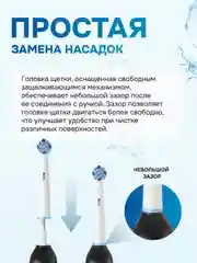 Черный электрическая зубная щетка Bitvae R2 Rotary E- Toothbrush (R2) ,GLOBAL