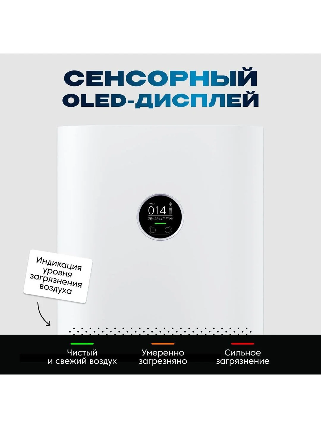 Очиститель воздуха Xiaomi (Mi) Smart Air Purifier 4 Pro (AC-M15-SC)