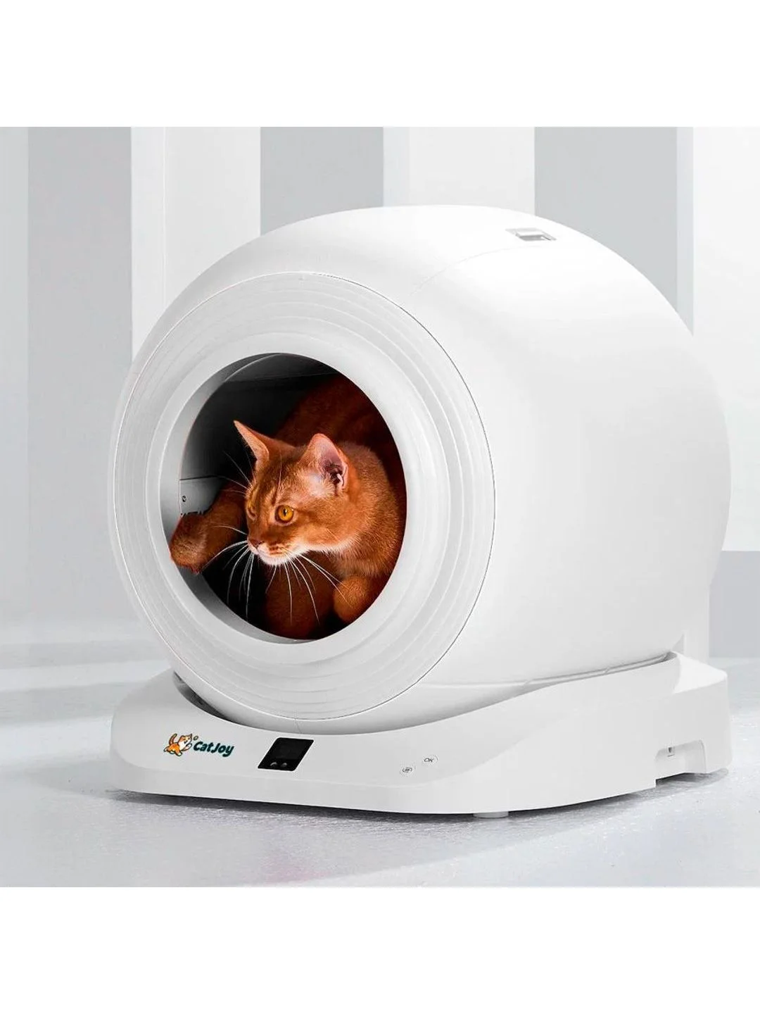 Умный автоматический лоток для кошек с бортом Cat Joy Smart Cat Litter Box + APP
