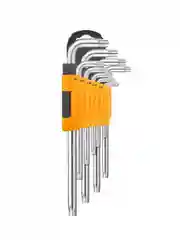 Набор ключей INGCO Torx HHK13091, 9 штук