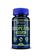 БАД к пище "Хлорелла GLS", 90 капсул по 340 мг