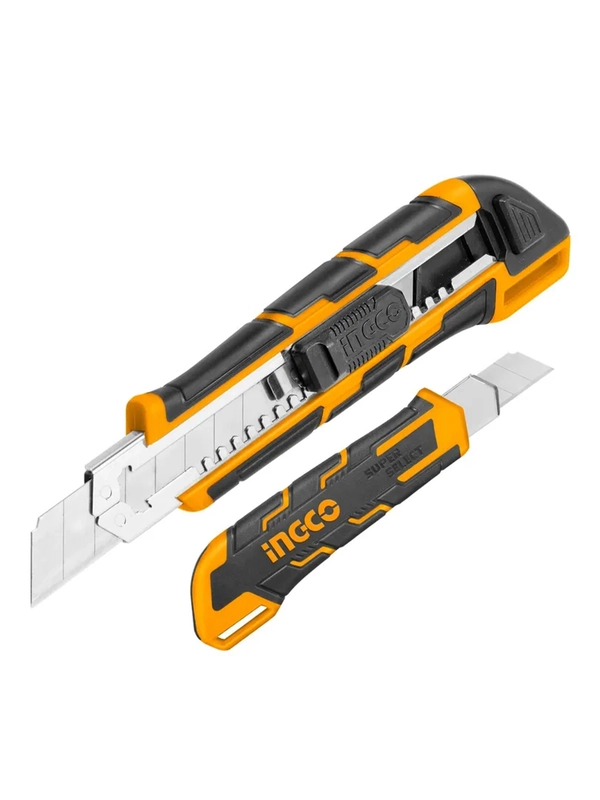 Нож канцелярский INGCO HKNS28035, 18х100 мм