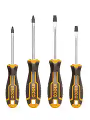 Набор отверток INGCO HKSD0428 INDUSTRIAL, 4 штуки