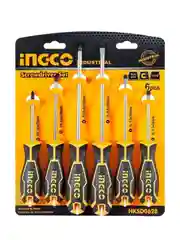 Набор ударных отверток INGCO INDUSTRIAL HSGT680608, 6 штук