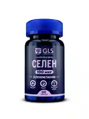 БАД к пище GLS Pharmaceuticals "Селен 100 мкг", 60 капсул