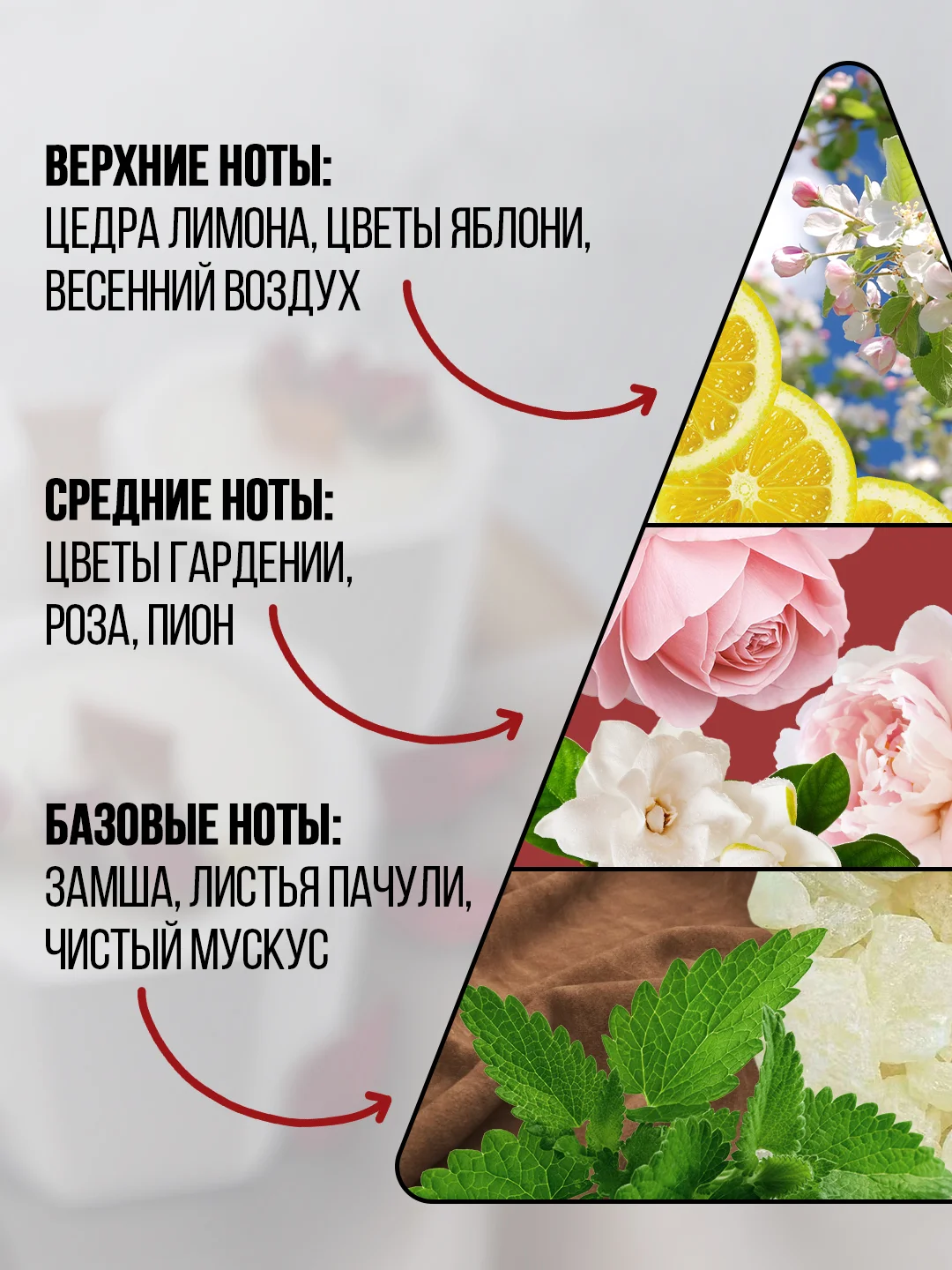 Свеча ароматическая с деревянным фителем для дома