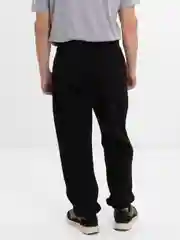 Черный теплые спортивные штаны мужские