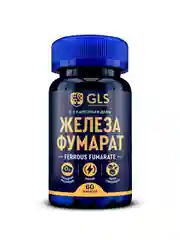 БАД к пище GLS "Железа фумарат", 270 мг, 60 капсул