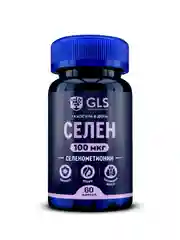 БАД к пище GLS Pharmaceuticals "Селен 100 мкг", 60 капсул