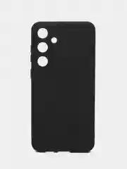 Черный чехол для Samsung Galaxy S24 FE (Самсунг Галакси С24 ФЕ)