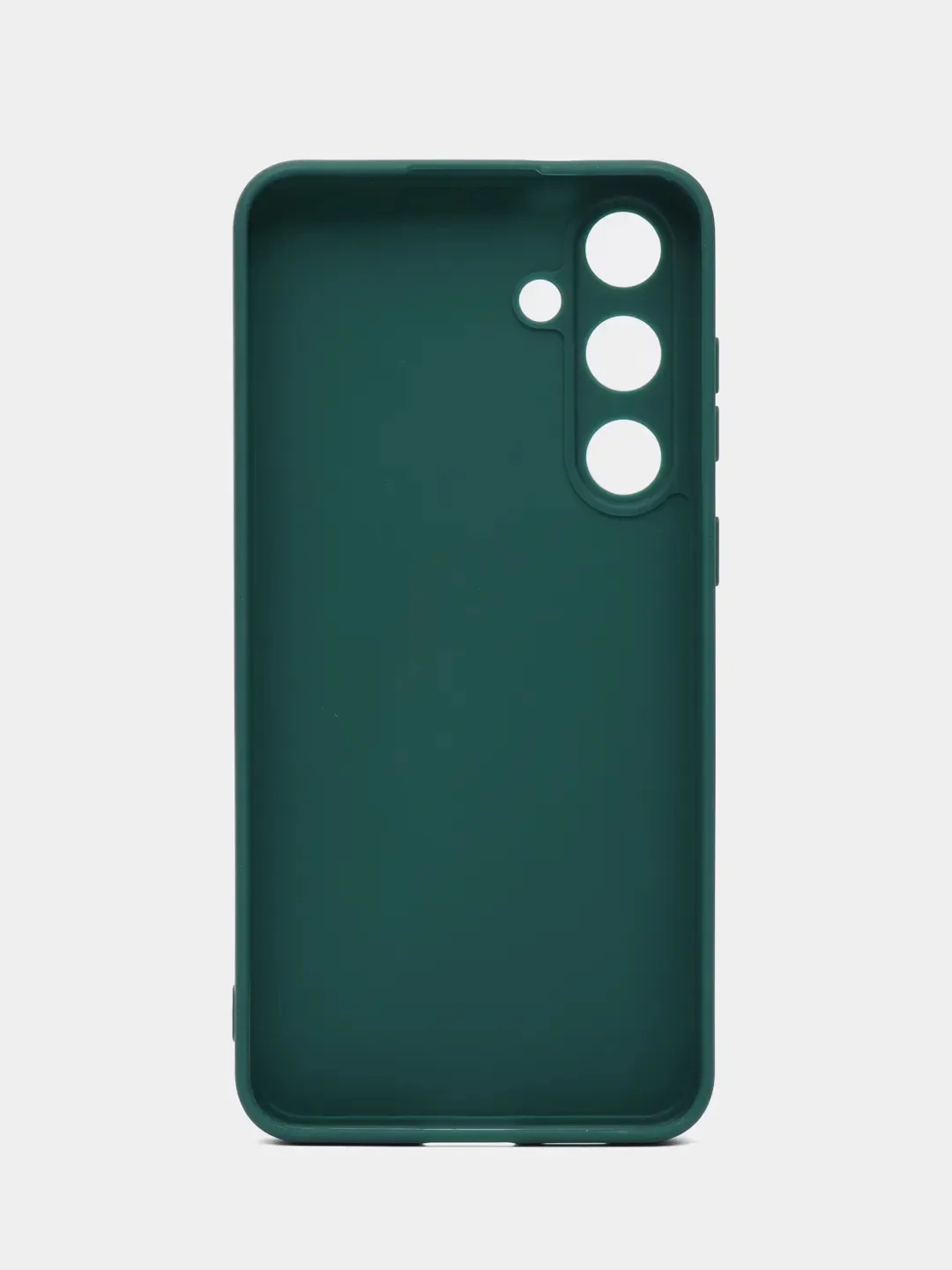 Тёмно-зелёный чехол для Samsung Galaxy S24 FE (Самсунг Галакси С24 ФЕ)