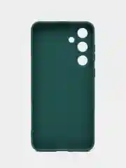 Тёмно-зелёный чехол для Samsung Galaxy S24 FE (Самсунг Галакси С24 ФЕ)