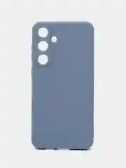 Синий меланж чехол для Samsung Galaxy S24 FE (Самсунг Галакси С24 ФЕ)