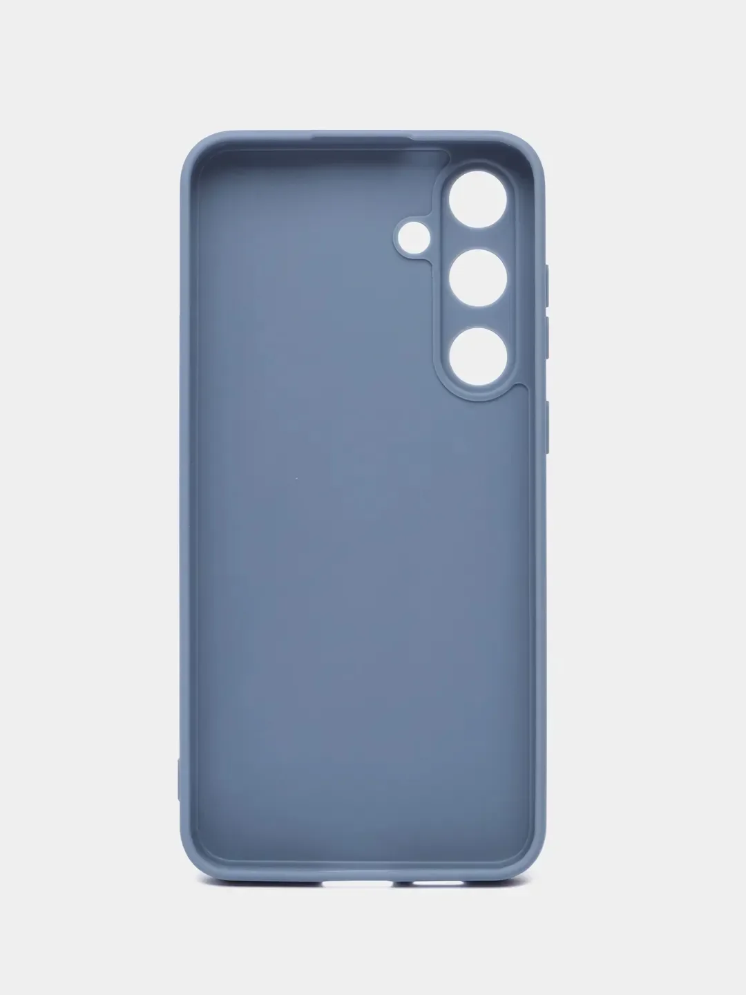 Синий меланж чехол для Samsung Galaxy S24 FE (Самсунг Галакси С24 ФЕ)