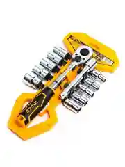 Набор торцевых головок с трещоткой INGCO Industrial HKTS12122, 1/2", 10-24 мм, 12 штук