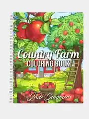 Раскраска для взрослых антистресс "Ферма" Country Farm
