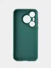 Тёмно-зелёный чехол для Huawei Pura 70 Pro / 70 Pro Plus, Хуавей пура 70 про плюс +