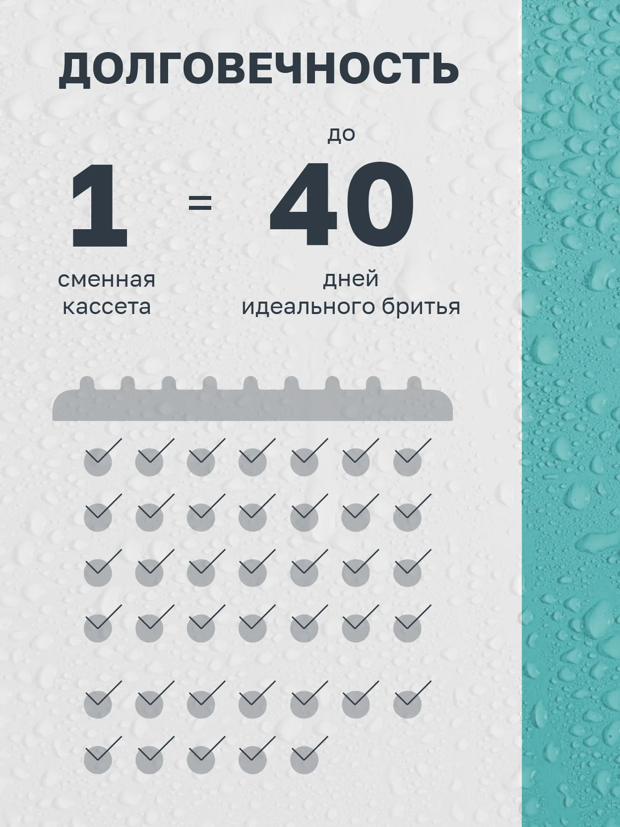 Сменные кассеты для бритья мужские, 3 лезвия