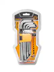 Набор ключей шестигранных Ingco HHK11091, 9 штук