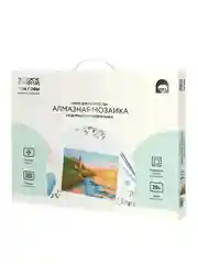 Алмазная мозаика ТРИ СОВЫ "Старый маяк", 40х50 см, холст на деревянном подрамнике