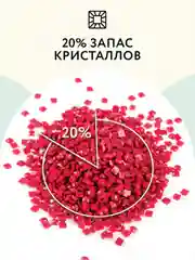 Алмазная мозаика ТРИ СОВЫ "Город", 50х70 см, холст, картонная коробка с пластиковой ручкой