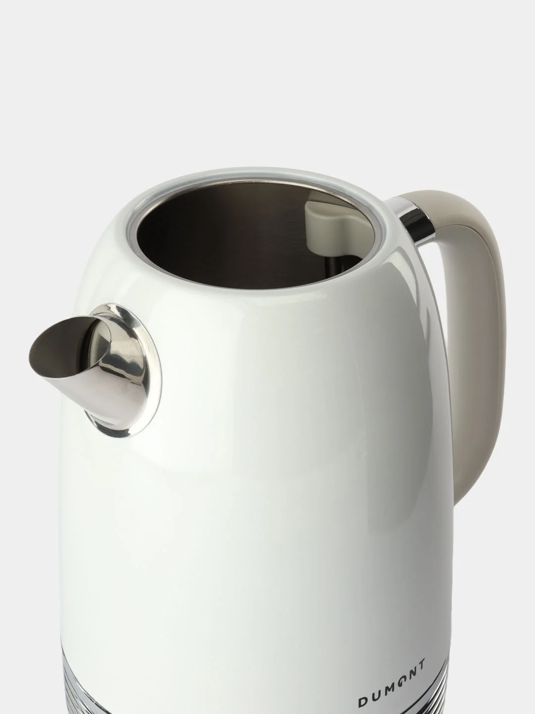Белый электрический чайник Dumont DMEK-5002/5003