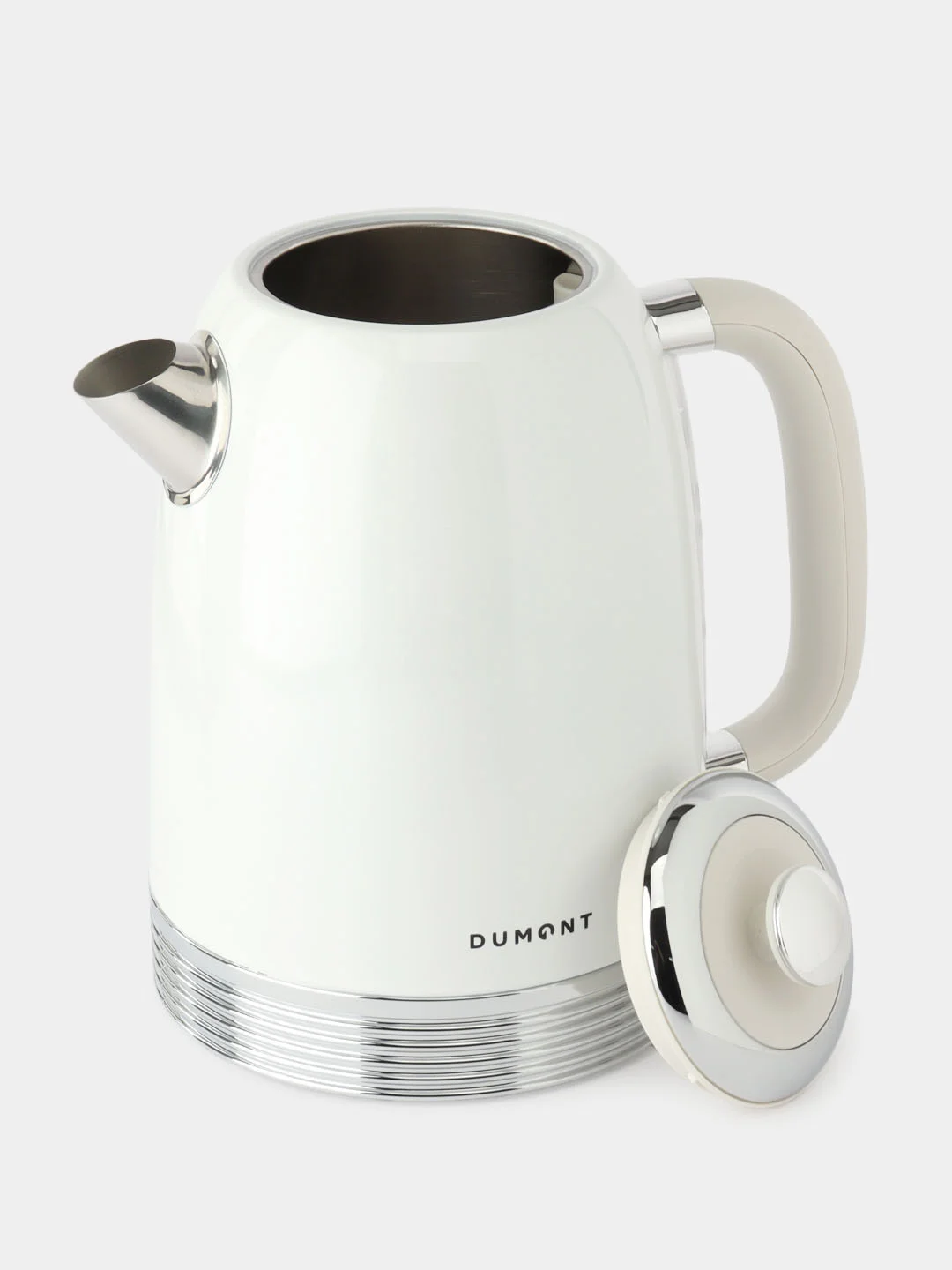 Белый электрический чайник Dumont DMEK-5002/5003