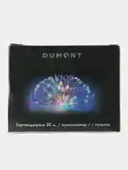 Разноцветный dumont Новогодняя гирлянда-нить роса с пультом, 20 м, 10 режимов