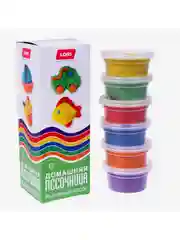 Песок кинетический для лепки "Радужный песок", 6 цветов, по 80 г