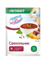 Свекольник Леовит Худеем за неделю, 25 пакетов по 14 г