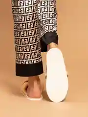Тапочки домашние женские, ЖВК/бисквит
