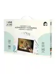 Алмазная мозаика ТРИ СОВЫ "Чаепитие", 30х40 см, холст на деревянном подрамнике