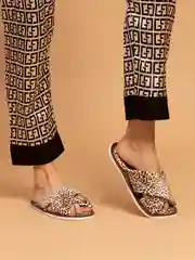 Тапочки домашние женские, ЖВК/гепард