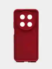 Бордовый чехол для Huawei Nova 12i (Хуавей Нова 12 ай), противоударный, с бортиками