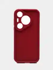 Бордовый чехол для Huawei Pura 70 Pro /70 Pro Plus (Хуавей пура 70 про плюс +), противоударный