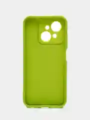 Зеленый чехол для Tecno Spark Go1/ Go 2025 (Tecno Го1 / Го 2025), противоударный, с бортиками