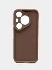 Коричневый чехол для Huawei Pura 70 Pro /70 Pro Plus (Хуавей пура 70 про плюс +), противоударный