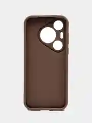 Коричневый чехол для Huawei Pura 70 Pro /70 Pro Plus (Хуавей пура 70 про плюс +), противоударный