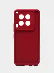 Бордовый чехол для Tecno Camon 30 (Техно камон 30), противоударный, с бортиками