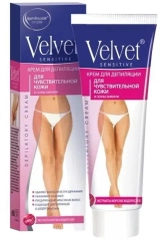Velvet крем для депиляции для чувсткожи и зоны бикини, 100 мл
