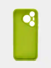 Зеленый чехол для Huawei Pura 70 (Хуавей пура 70), противоударный, с бортиками