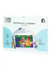 Картина по номерам на картоне ТРИ СОВЫ "Пикник", 30х40 см, с акриловыми красками и кистями